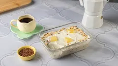 Så här gör du enkelt en proteinrik havregrynsgröt som smakar cheesecake