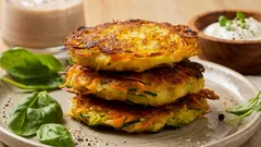 Utan mjöl och stekning: så här lagar du lätta grönsaksplättar 