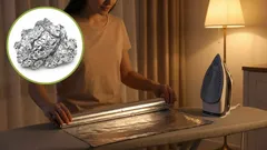 Det här smarta knepet gör att du kan stryka sängkläder dubbelt så snabbt. Kände du till det?